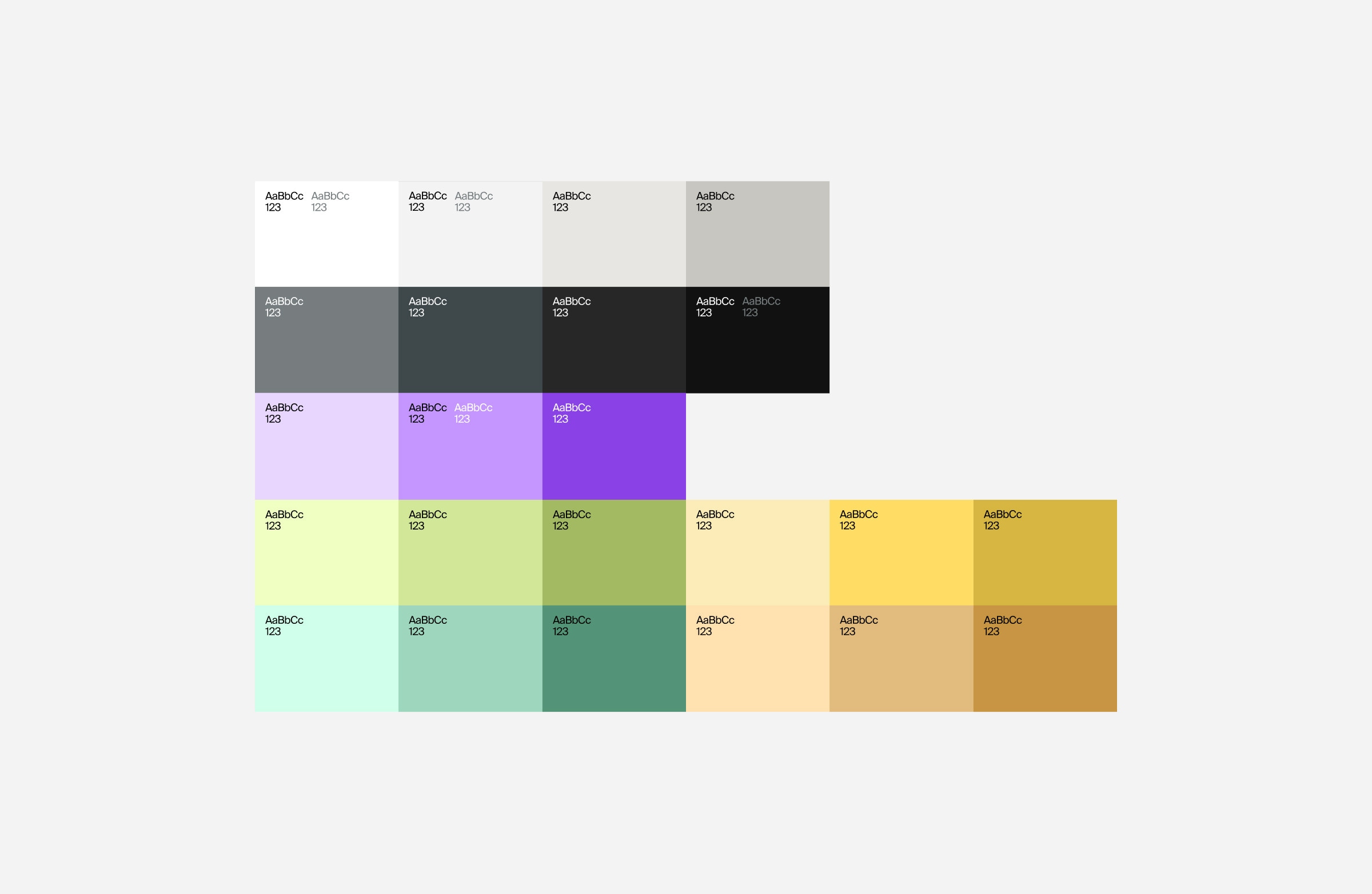 full color palette