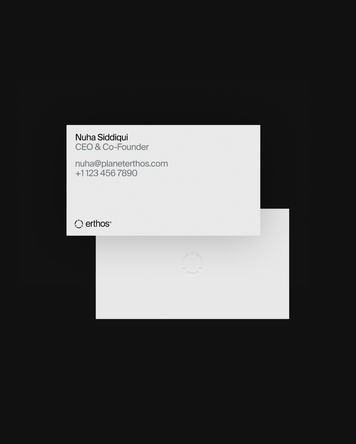 business card design