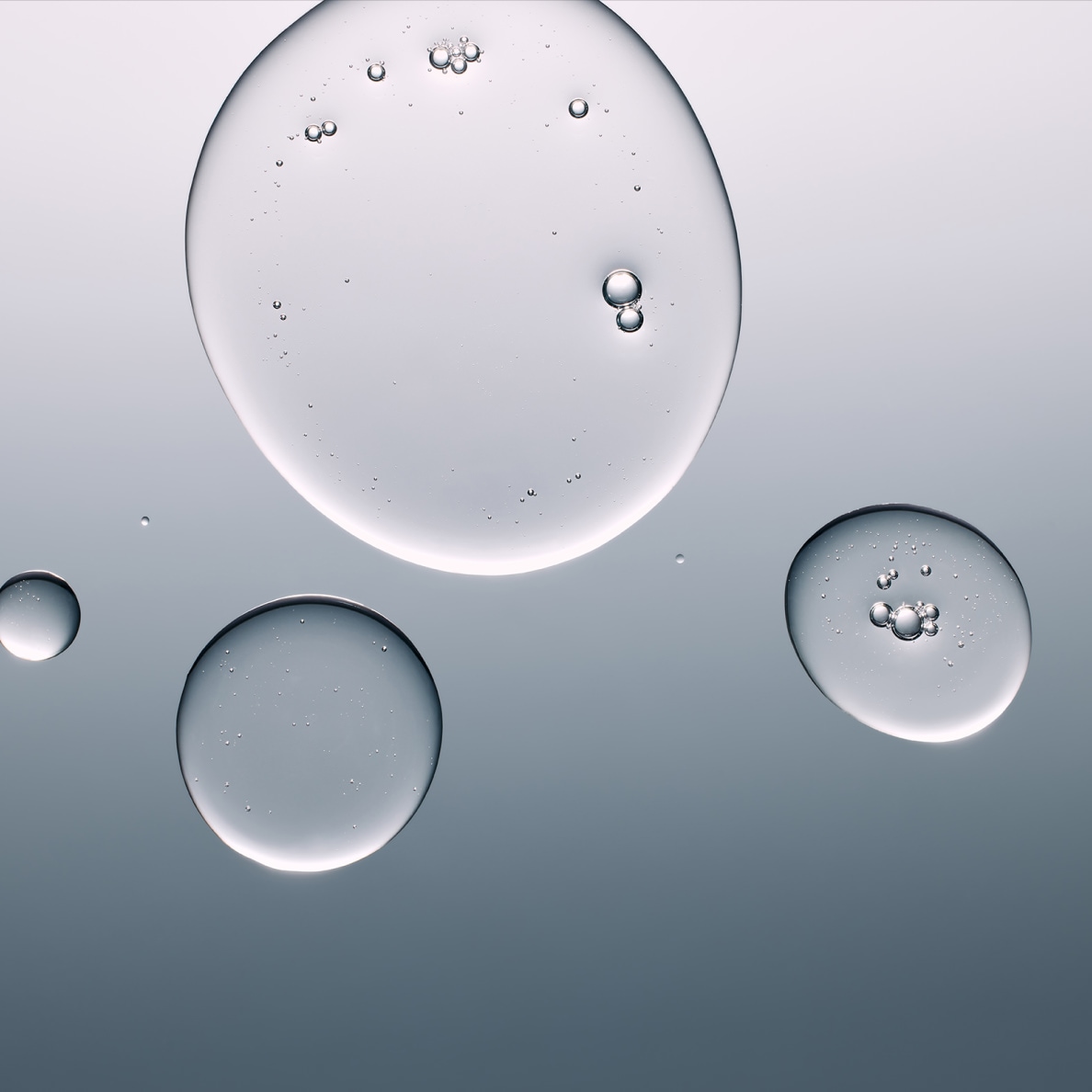 photo of liquid blobs